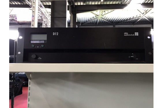 D&B AUDIOTECHNIK - Amplificateur D-12- 2 x 750W sous 8 ohms (Occasion)