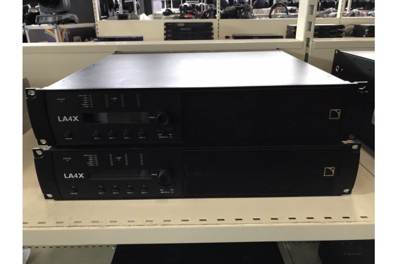 L-ACOUSTICS - Amplificateur LA4X 4x1000W sous 8 ohms - AES/EBU (Occasion)
