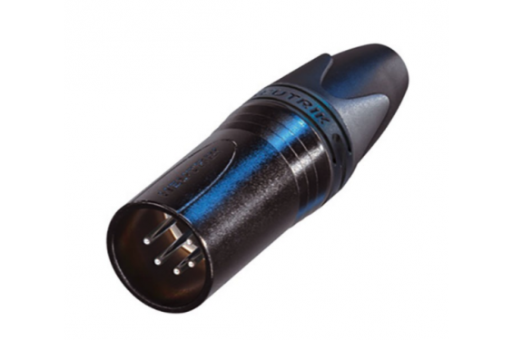 NEUTRIK - Fiche M&acirc;le XLR 5 p&ocirc;les NC5MXX BAG (Neuf)