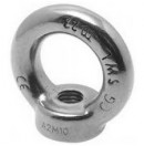 Écrou à anneau/œil DIN582 A2 M08 (Neuf)