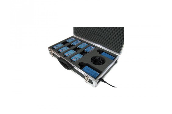 ALTAIR - Flight-case vide pour 8 postes ceintures WBP200/202 et 2 chargeurs WBPC200 (Neuf)