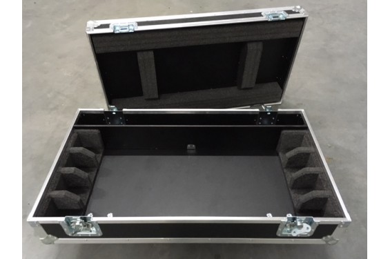 MOVE X - Flight-case pour 4 Sunstrip avec rangement pour crochets et c&acirc;bles (Neuf)