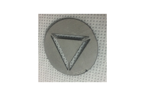 MARTIN - Gobo Triangle D27.9/d23 - Aluminium pour lyre MARTIN (Neuf)