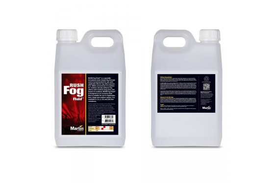 MARTIN - Liquide &agrave; fum&eacute;e RUSH Fog Fluid 4x5L (Neuf)