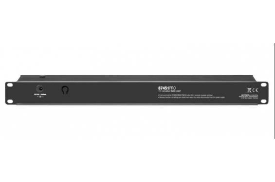 ADAM HALL - &Eacute;clairage rack 19" - LED Blanche  (Neuf)