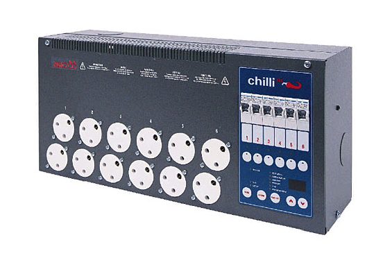ZERO88 - CHILLI JUNIOR - Dimmer 6 x 10A - CEE17 socket - D&eacute;mo (Occasion)