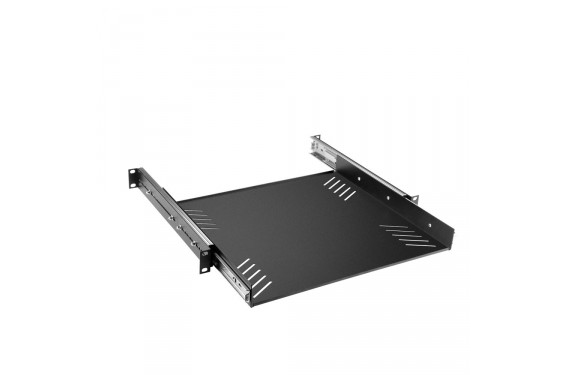 ADAM HALL - Hardware 87556 - Berceau universel rackable 19'' 1U  sur glissi&egrave;res  (Neuf)