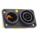 NEUTRIK - Embase Powercon  True One - NAC3PX - Connecteur Mâle 2P+T, 250 V c.a. 20A  (Neuf)