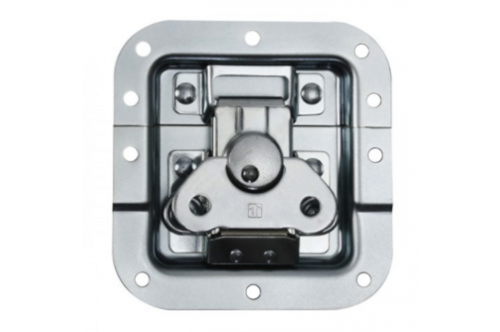 Fermeture Papillon m&eacute;dium &agrave; Ressort Cadenassable semi Passage de Profil&eacute; Cuvette 12 mm pour flight case (Neuf)