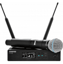 SHURE - Pack sans fil - série QLXD - émetteur QLXD2 avec capsule BETA58A + Récepteur QLXD4E + WA371 (Neuf)