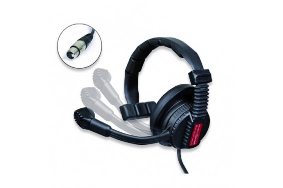 ALTAIR - Micro casque 1 oreille  XLR AM100/2S - micro orientable (Neuf)