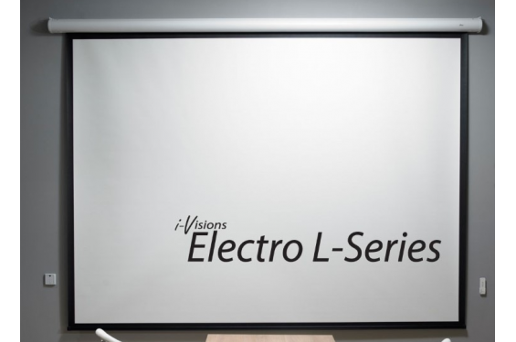 I-VISIONS - Electro L-S&eacute;ries - Ecran de Projection motoris&eacute; - 350 x 219 (16:10)  (Neuf)