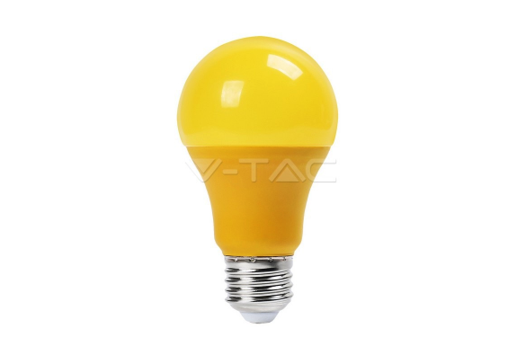 V-TAC - Lampe LED - 9W  - E27 - Couleur Jaune (Neuf)