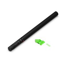 Canon à confettis manuel - 80cm - Vert Fluo (Neuf)