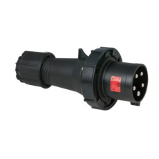 PCE - Prise Mâle noire CEE 400V - 63A - 5 contacts IP67 (Neuf)