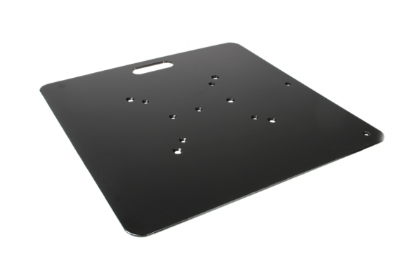GLOBAL TRUSS - Metal Base plate - 450x450x5mm - without adapter (New)