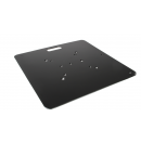 GLOBAL TRUSS - Embase carrée en métal - 450x450mm - sans adaptateur - 8kg (Neuf)