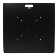 GLOBAL TRUSS - Embase lourde carrée 80x80 cm pour séries F23/F34 - sans demi-connecteurs (Neuf)