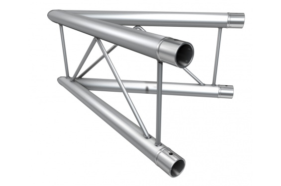 GLOBAL TRUSS - F22 - Angle 2D C19V - 45&deg; Vertical - 100cm - 2 connecteurs inclus (Neuf)