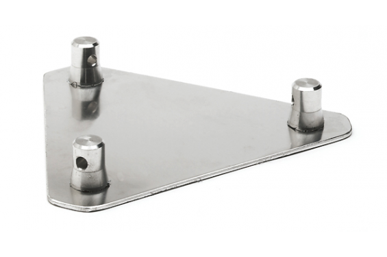 GLOBAL TRUSS - Embase triangulaire pour s&eacute;rie F43 - 3 demi-connecteurs inclus (Neuf)