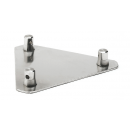 GLOBAL TRUSS - Base plate - 3 half-connectors included (New)