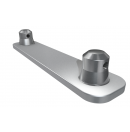 GLOBAL TRUSS - Base plate - 2 half-connectors included (New)