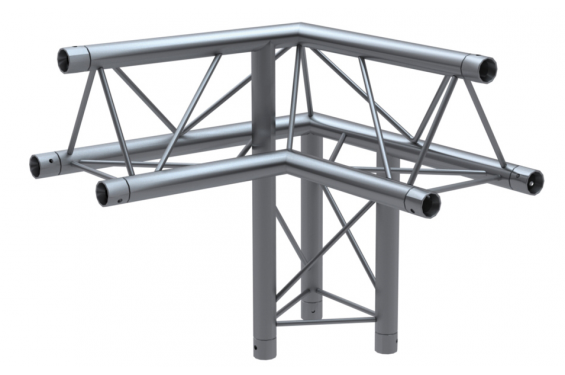GLOBAL TRUSS - Corner 3 way - Apex Up Right - 50cm - 6 connectors included (New)