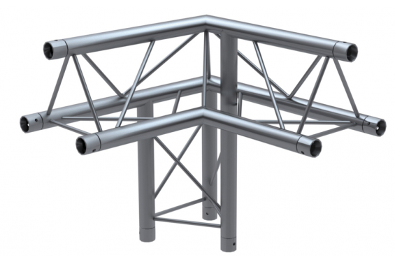 GLOBAL TRUSS - F23 - Angle 3D C32 - 50cm - Apex Up Left - 6 connecteurs inclus (Neuf)