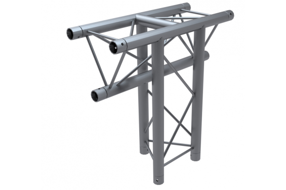 GLOBAL TRUSS - F23 - Angle 3D T35 - 50cm - T Apex Down - 6 connecteurs inclus (Neuf)