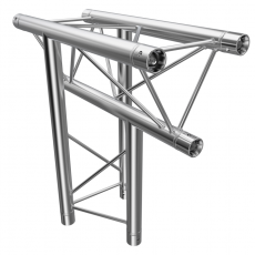 GLOBAL TRUSS - F23 - Angle 3D T38 - 50cm - T Pointe Int. - 6 connecteurs inclus (Neuf)