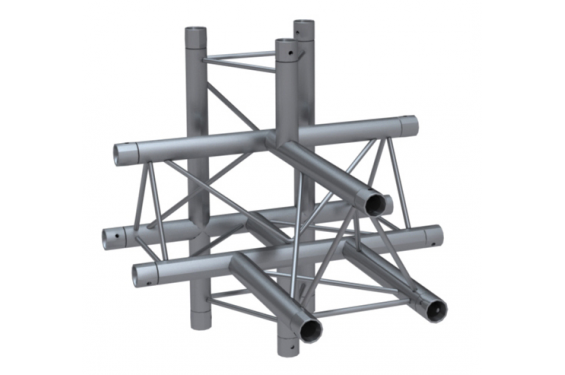 GLOBAL TRUSS - F23 - Angle 4D C45 - 50cm - Apex Up Left - 6 connecteurs inclus (Neuf)