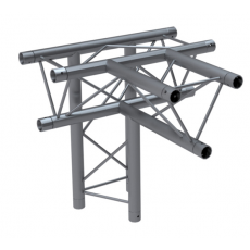 GLOBAL TRUSS - F23 - Angle 4D T42 - 50cm - T Apex Down - 6 connecteurs inclus (Neuf)