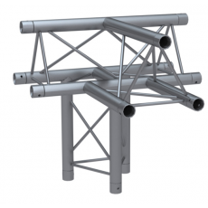 GLOBAL TRUSS - F23 - Angle 4D T43 - 50cm - T Apex Up - 6 connecteurs inclus (Neuf)