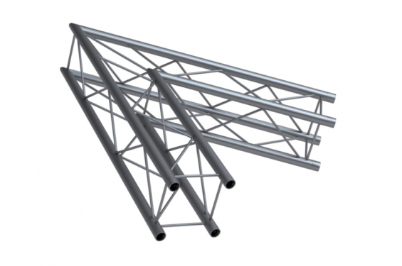 GLOBAL TRUSS - F24 - Angle 2D C20 - 60&deg; - 100cm - 4 connecteurs inclus (Neuf)