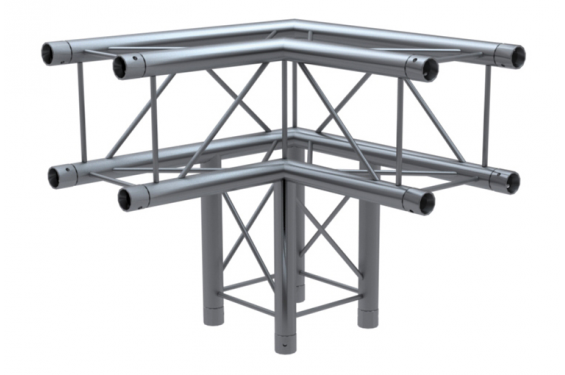 GLOBAL TRUSS - F24 - Angle 3D C30 - 50cm - 8 connecteurs inclus (Neuf)