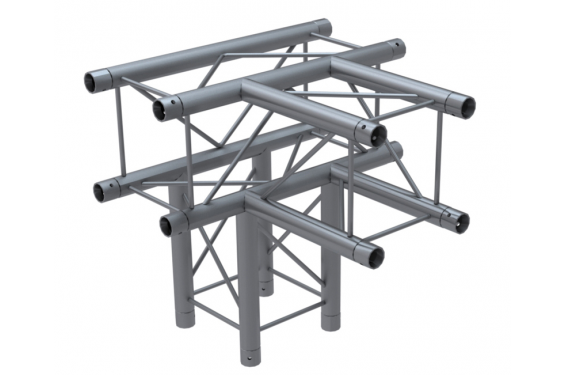 GLOBAL TRUSS - F24 - Angle 4D T40 - 50cm - T + Pied - 8 connecteurs inclus (Neuf)