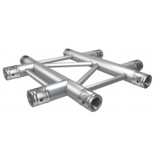 GLOBAL TRUSS - F32 - Croix 4D C41H - Horizontale - 50cm - 4 connecteurs inclus (Neuf)