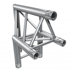 GLOBAL TRUSS - F33 - Angle 2D C24 - 50cm Apex Up - 3 connecteurs inclus (Neuf)