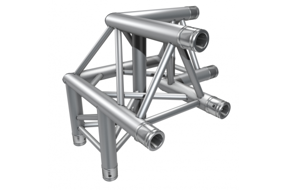 GLOBAL TRUSS - Corner 3 way - Apex Up Left - 50cm - 6 connectors included (New)