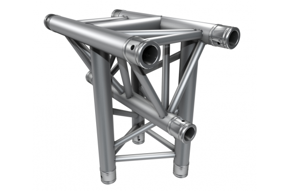 GLOBAL TRUSS - F33 - Angle 3D T35 - 50cm - T Apex Down - 6 connecteurs inclus (Neuf)