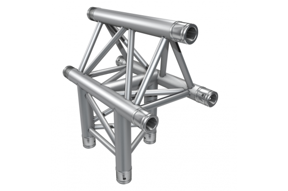 GLOBAL TRUSS - F33 - Angle 3D T37 - 50cm - T Apex Up - 6 connecteurs inclus (Neuf)