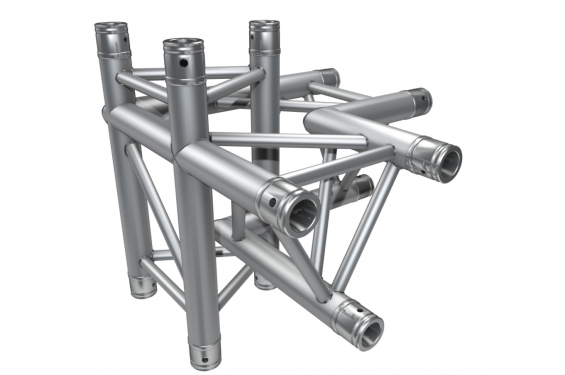 GLOBAL TRUSS - F33 - Angle 4D C44 - 50cm - Apex Up Right - 6 connecteurs inclus (Neuf)