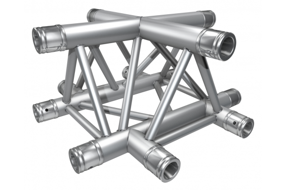 GLOBAL TRUSS - F33 - Croix 4D C41 - Horizontale - 50cm - 6 connecteurs inclus (Neuf)