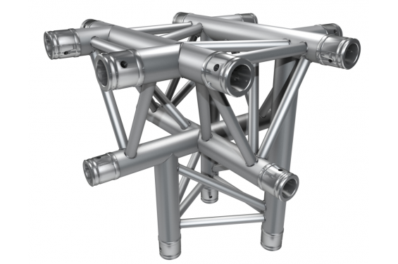 GLOBAL TRUSS - F33 - Croix 5D C53 - 50cm - Apex Down - 6 connecteurs inclus (Neuf)