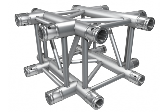 GLOBAL TRUSS - F34 - Croix 4D C41 - 50cm - 8 connecteurs inclus (Neuf)