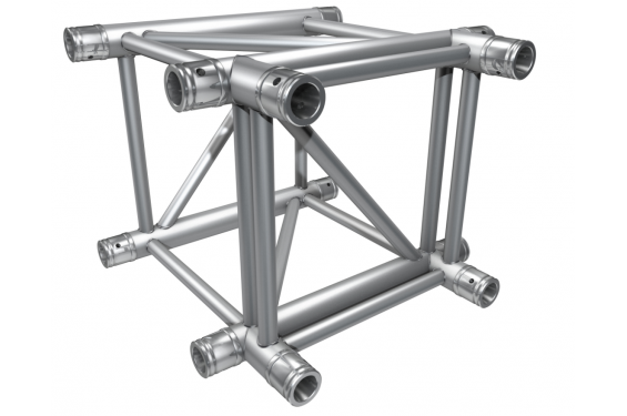 GLOBAL TRUSS - F44P - Angle 3D Pro - T - 50cm - 8 connecteurs inclus (Neuf)
