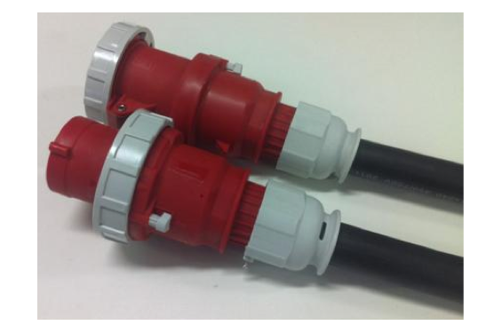 Prolongateur &eacute;lectrique 63A CEE 5 p&ocirc;les - 380V - 5g16 - 30m (Neuf)