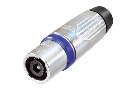 NEUTRIK - Fiche Speakon m&acirc;le -  4 p&ocirc;les NLT4MX (Neuf)