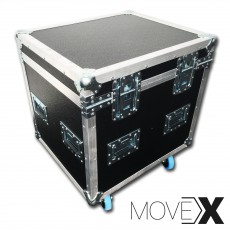 MoveX - Flight-case pour 4 Lyres BRITEQ BT-Tracker (neuf)
