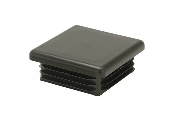 Bouchon/Embout carr&eacute; - Noir 100x100 (Neuf)